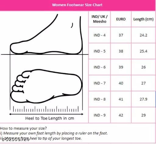 Brown Solid One-Toe Flats For Women - Springkart