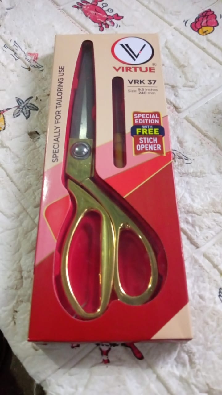 Sharp Stainless Steel Tailoring Scissors for Professionals (9.5 Inch) - Springkart