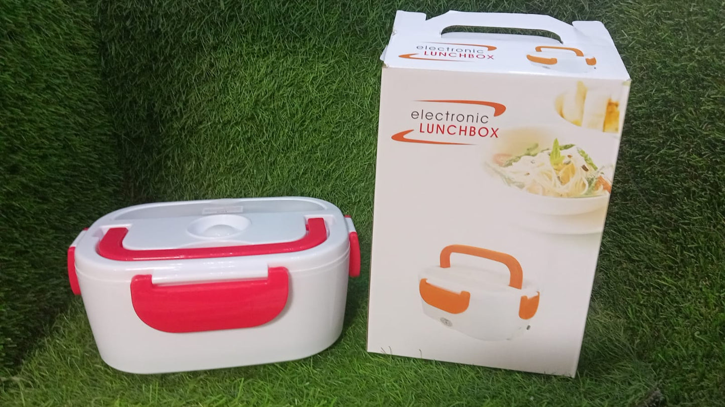 Portable Lunch Dabba Electric foods Warmer Box Tiffin / Portable Electric Heating Lunch Box - Springkart