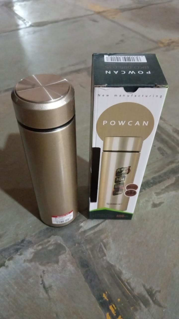 Stainless Steel Double Wall Water Bottle (450 ML) - Springkart