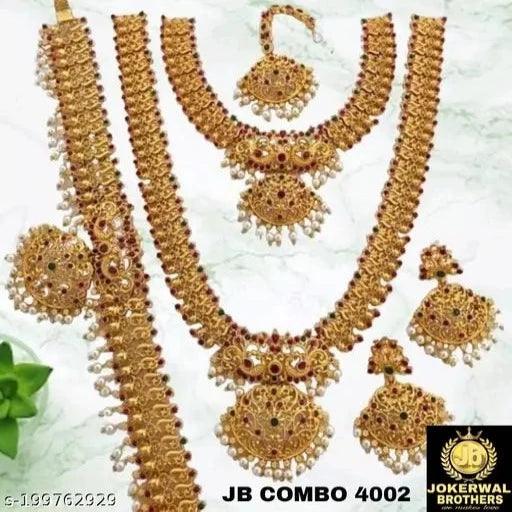 JB COMBO 4002 - Jwellery Set - Springkart