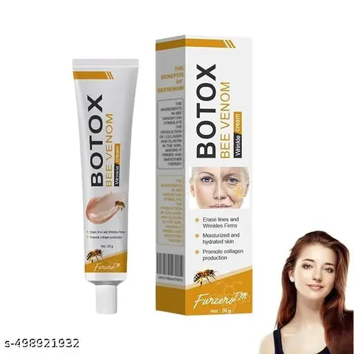 botox Bee Venom Wrinkle Removal Cream, Anti-Wrinkle Moisturizer for Face and Neck- (pack of 2) - Springkart