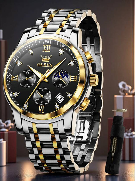 OLEVSĀ Analog Watch - For Men CIF-S-G2858GJ-JH
