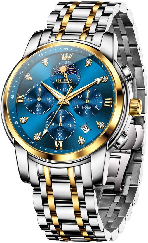 OLEVSĀ Analog Watch - For Men CIF-S-G3655GJ-JL