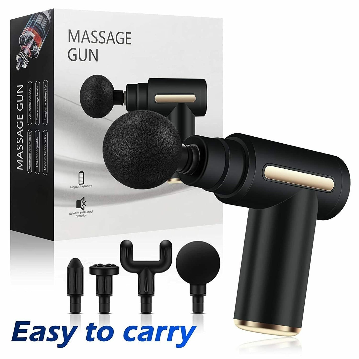 Deep Tissue Percussion Body Massage Machine For Pain Relief - Springkart