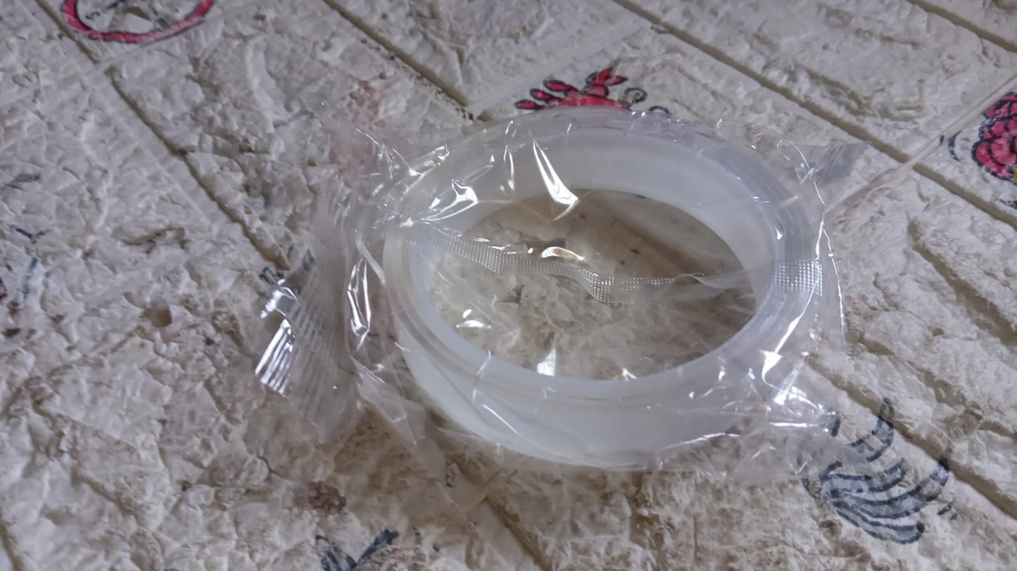 STICKY TAPE WASHABLE ADHESIVE 1M TAPE REUSABLE, WEAR-RESISTANT TAPE NANO TAPE DOUBLE SIDED TAPE FOR PASTE PHOTOS HOME OFFICE SCHOOL (1M) - Springkart