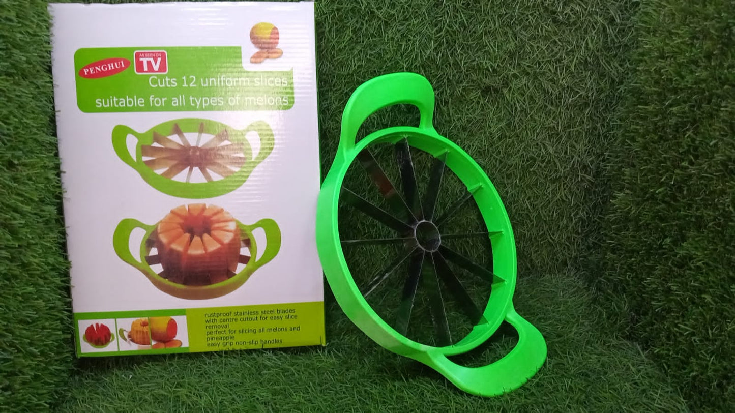 Watermelon Slicer Cutter Steel Fruit Perfect Corer Slicer Kitchen Tools - Springkart