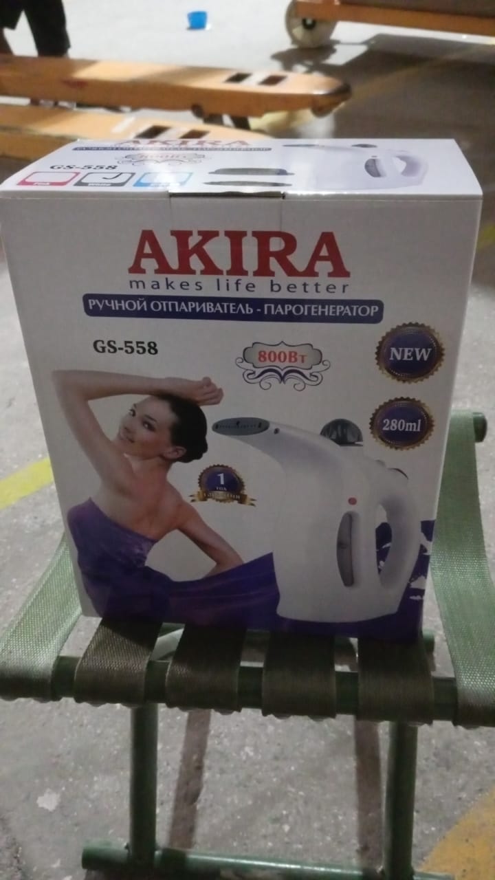 Portable Handheld Garment & Facial Steamer (1 Pc) - Springkart