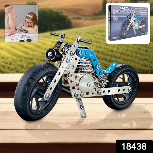Metal Bike Creative Mechanical Construction Engineering Kit 140 Part of Bike Tool / 1 Set ć - Springkart