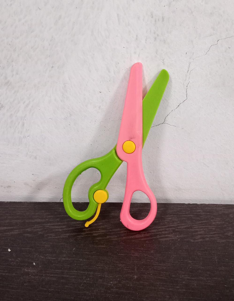 Plastic Safety Scissor, Pre-School Training Scissors. - Springkart