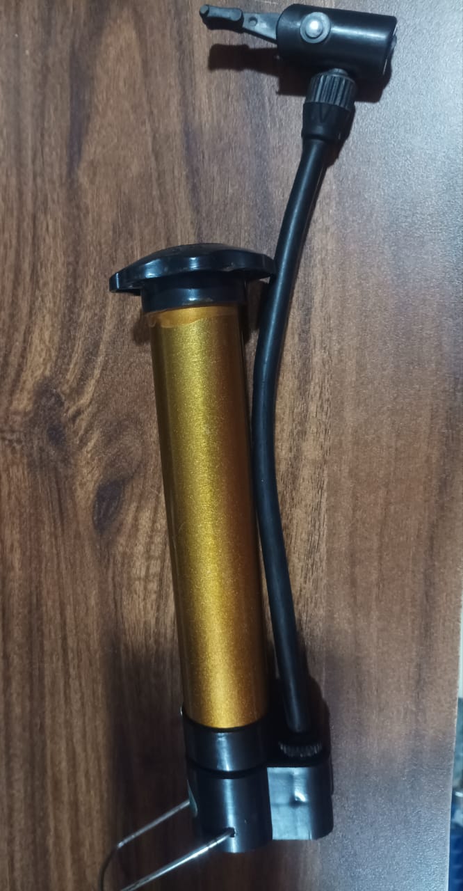 Hand Air Ball Pump, Metal Portable High Pressure Air Pump Mini Basketball Inflator for Balls, Basketball, Soccer, Volleyball, Football, Inflatable and More - Springkart