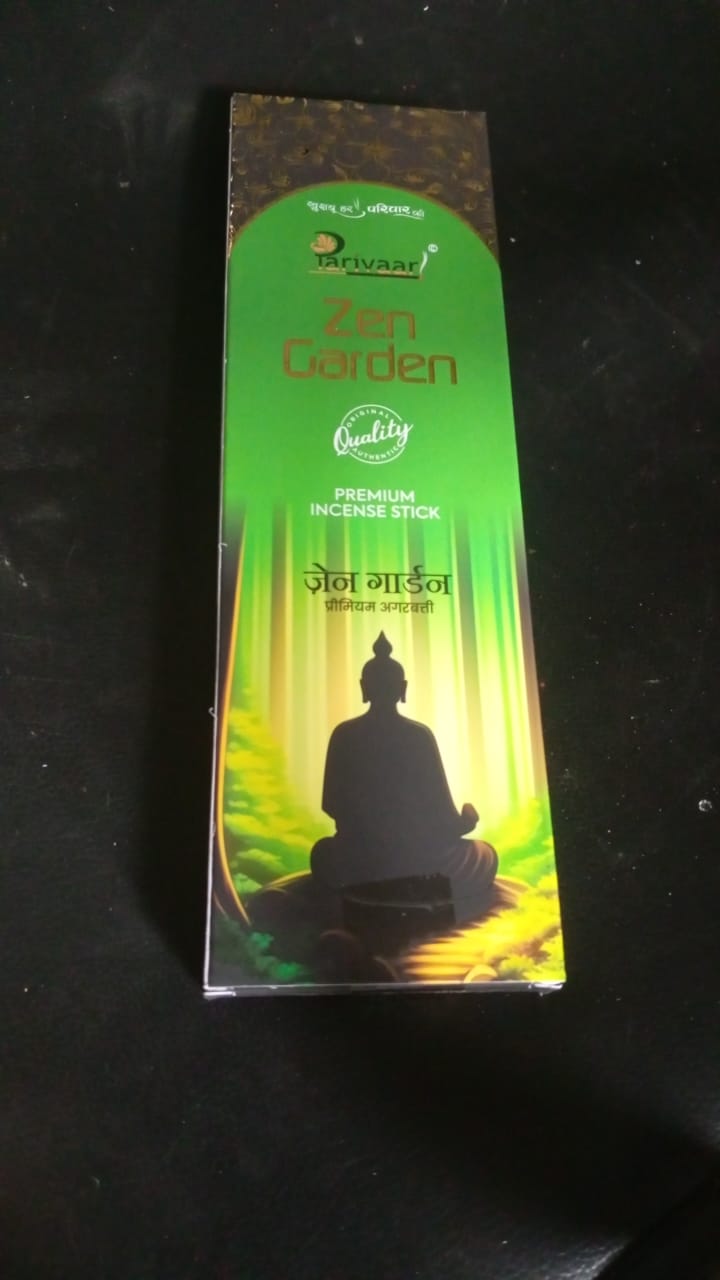Zen Garden Premium Incense Sticks / Agarbatti (90 Gm / Stand not included) - Springkart