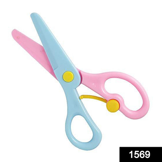 Kids Handmade Plastic Safety Scissors Safety Scissors - Springkart