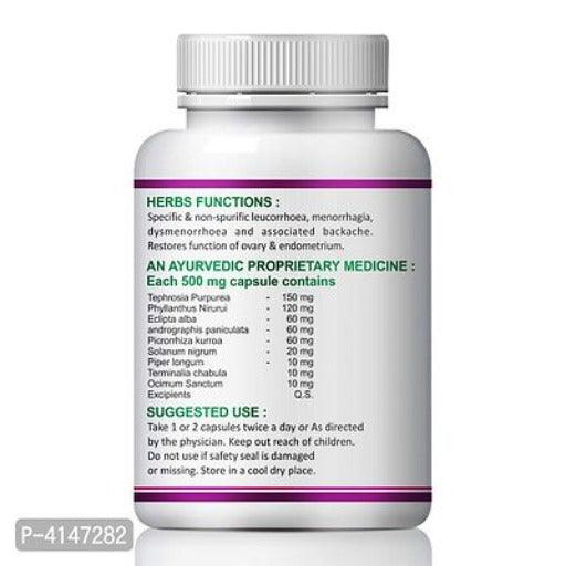 Leucewell Herbal Capsules For Help In Reduce Leucorrhoea 100% Ayurvedic Pack Of 1 - Springkart
