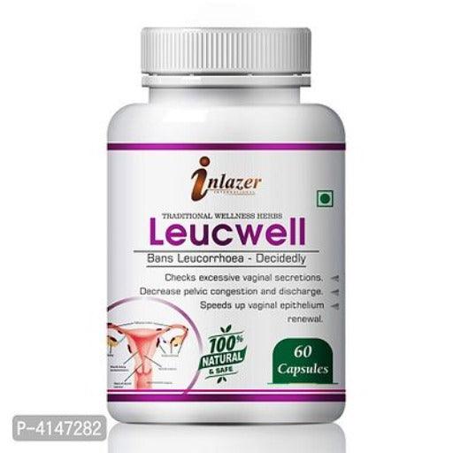 Leucewell Herbal Capsules For Help In Reduce Leucorrhoea 100% Ayurvedic Pack Of 1 - Springkart
