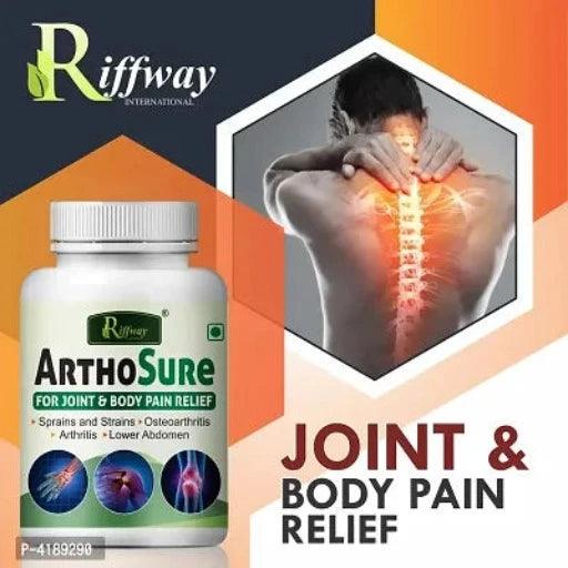 Arthosure Herbal Capsules For Joint & Body Pain Relief 100% Ayurvedic Pack Of 2 - Springkart