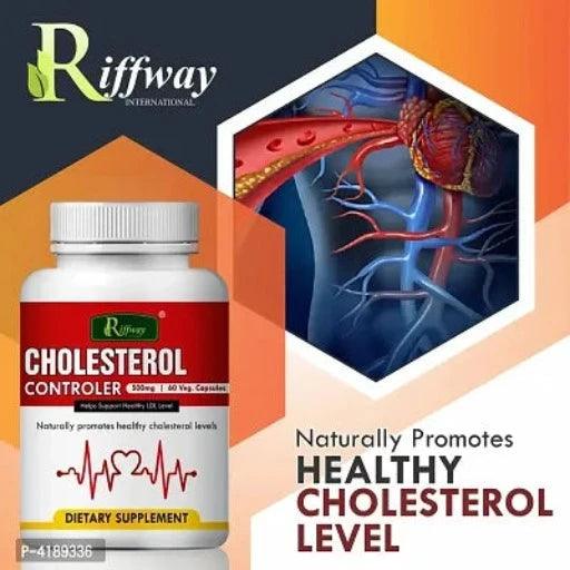 Cholesterol Controller Herbal Capsules For Supporting Over All Cardiovascular Health 100% Ayurvedic Pack Of 2 - Springkart