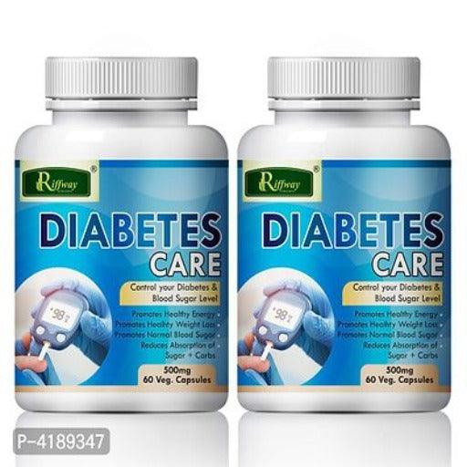Diabetes Care Herbal Capsules For Control Your Blood Sugar Level 100% Ayurvedic Pack Of 2 - Springkart