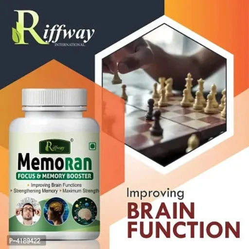 Herbal Capsules For Improve Memory Concentration Memory Power 100 % Ayurvedic Pack Of 1 - Springkart
