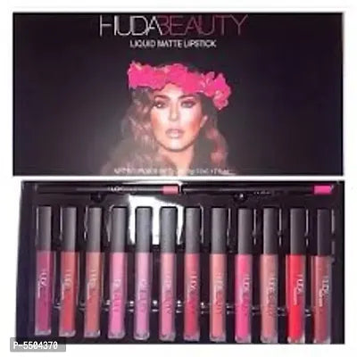 EWY MAKE UP Liquid Matte lipstick set of 12 (Multi Colored, 5 ml) - Springkart