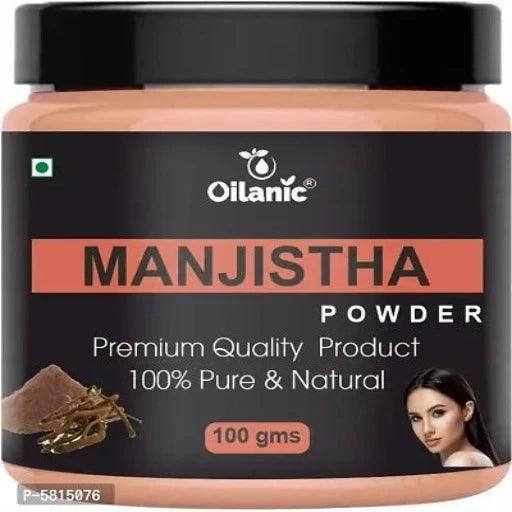 Natural Manjistha Powder- For Skin & Hair Combo Pack Of 3 Jar (300Gm) - Springkart