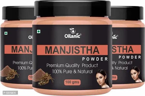 Natural Manjistha Powder- For Skin & Hair Combo Pack Of 3 Jar (300Gm) - Springkart