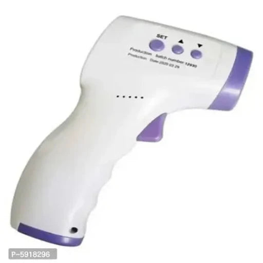 Combo of Infrared Thermometer With Black Oximeter B3 - Springkart