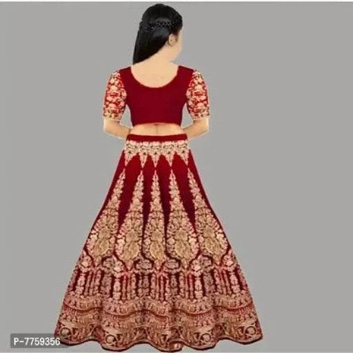 Kids Lahenga Choli D-58 ( Pack Of 1 ) - Springkart
