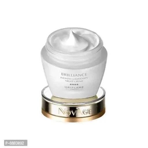Brilliance Infinite Luminosity Night Cream 50ML (NOVAGE by Oriflame) - Springkart