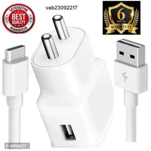 Fast Type-C Charger For Samsung Galaxy A50 - Samsung Galaxy A50S - Samsung Galaxy A70 - Samsung Galaxy M20 - Samsung Galaxy M30 2.4 Amp - Springkart