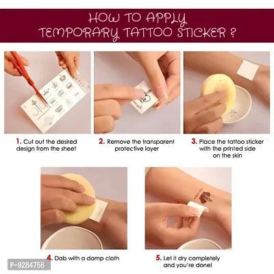 C Name Alphabet Tattoo Waterproof For Men and Women Temporary Body Tattoo - Springkart