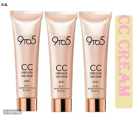 LAKME 9 TO 5 CC CREAM 9G (BEIGE) PACK OF 3 - Springkart