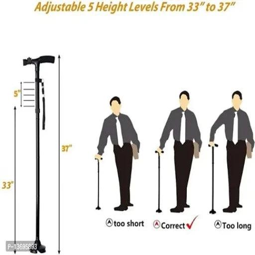Folding Cane with Led Light pack of 1 - Springkart