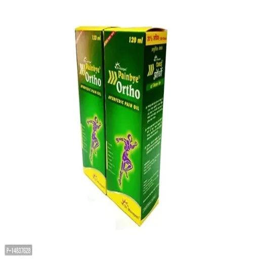 Painbye Ortho Ayurvedic Pain Relief Oil (120 ml) Pack of -2 - Springkart