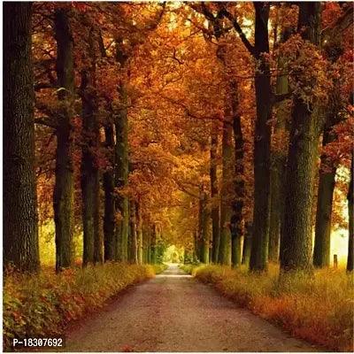 Creation 3D Printed Polyester Curtain 7 Ft For Living Room - Springkart