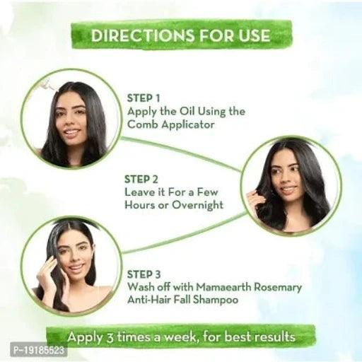 Mamaearth Rosemary Hair Growth Oil with Rosemary Methi Dana for Promoting Hair Growth - 150 ml - Springkart