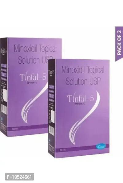 TINFAL 5 HAIR TREATMENT SOLUTION FOR MAN AND WOMEN HAIR OIL PACK OF 2 - Springkart