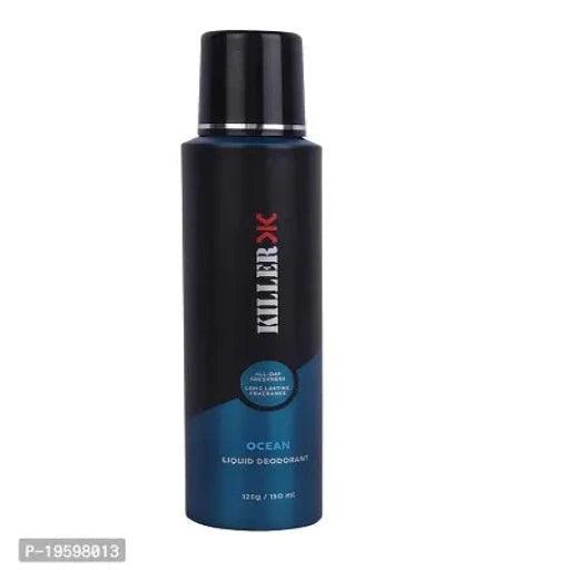 Killer Ocean Liquid Deodorant For Man 150 ml Each (Pack Of 2) - Springkart