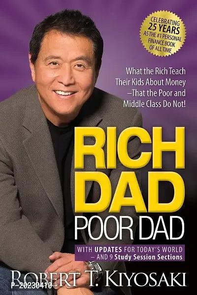 Rich Dad Poor Dad: 25th Anniversary Edit Paperback - Springkart
