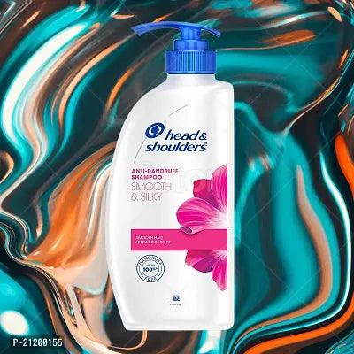 Head Shoulders Smooth and Silky Anti Dandruff Shampoo, 650ml - Springkart