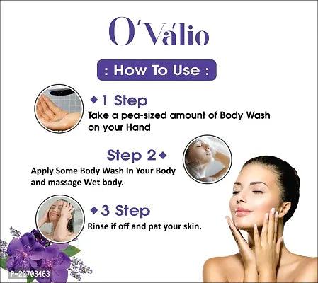 Lavender Flavor Body Wash for Dark Spots remove,Glowing Skin Body Shower Gel - Springkart