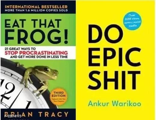 Combo of 2 Books : Eat that Frog + Do epic Shit (Paperback) - Springkart