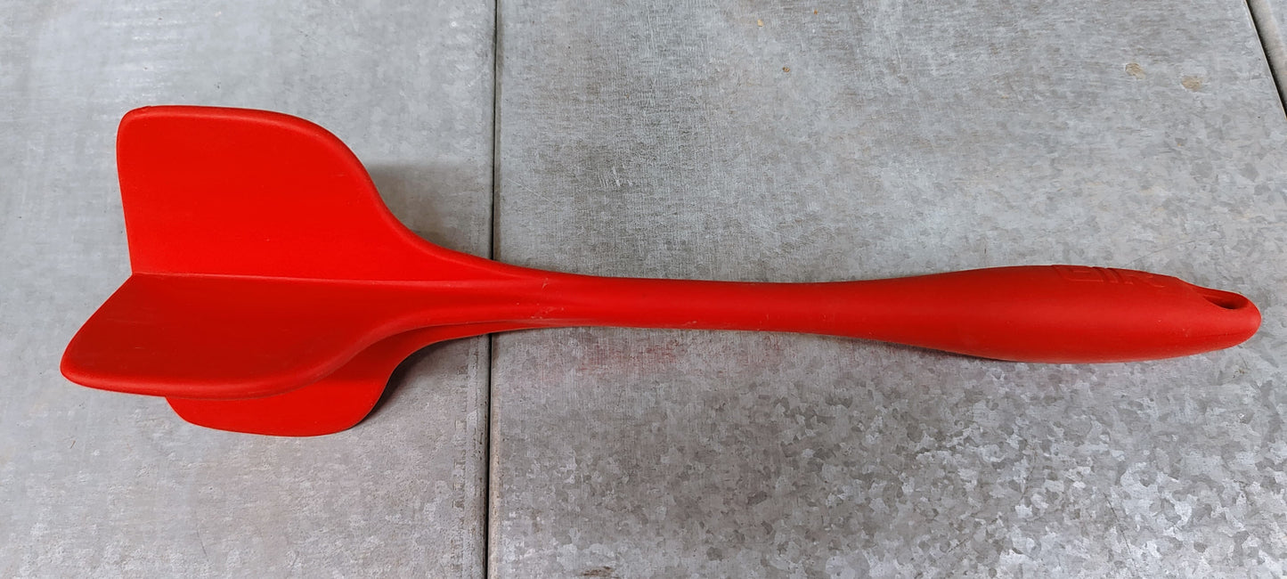 Multipurpose Silicone Mixing & Scraping Spoon (1 Pc / 31 Cm) - Springkart