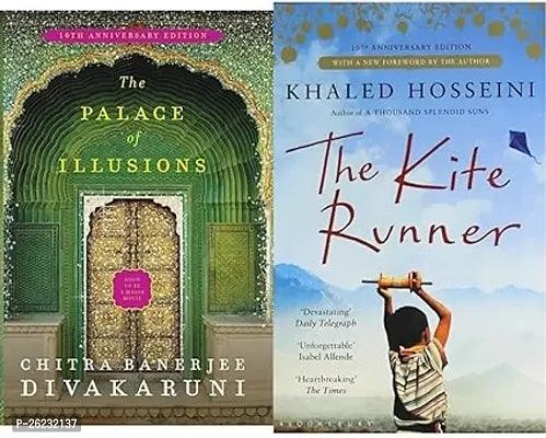 Combo set of 2 Books:- The Palace Of Illusions + The Kite Runner (Paperback) - Springkart