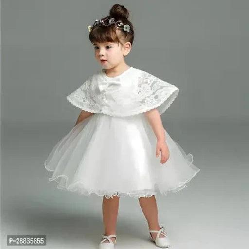 White Princess Dress For Kids Girl Payment:- Pre-paid - Springkart