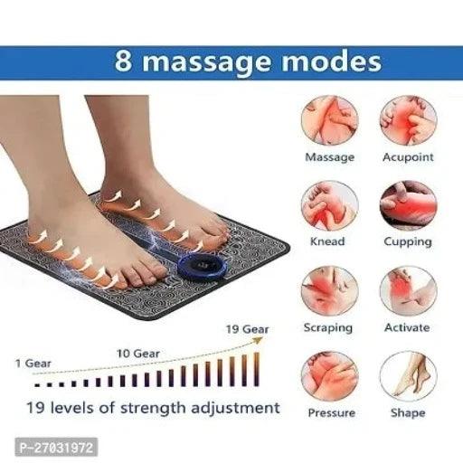 Foot Massager Electric Foot And Body Pain Relief EMS Massage Machine Pad - Springkart