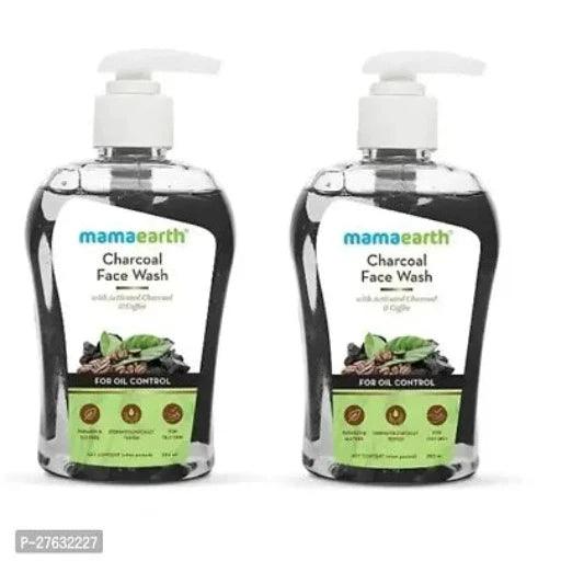 Mama earth Charcoal Face Wash with Activated Charcoal Coffee for Oil C - Springkart