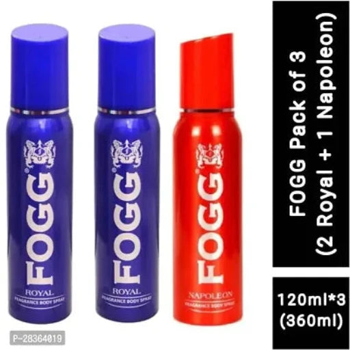 Fogg Royal 120ml - Pack Of 2 And Napoleon 120ml - Pack Of 1 - Springkart