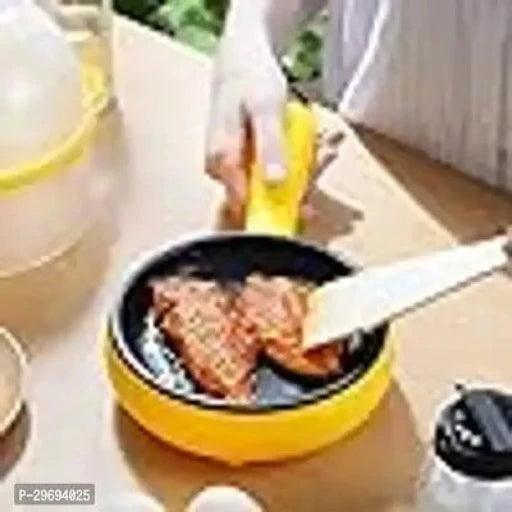 Multi Functional Mini Electric Egg Frying Pan and 7 Egg Steamer Boiler - Springkart