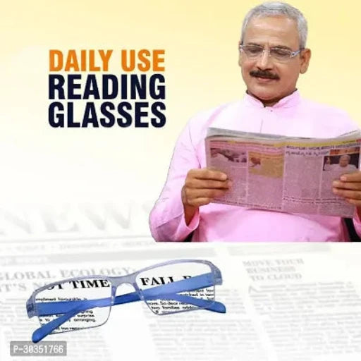 BUY 1 GET 1 FREE Daily Reading Glasses Best Quality Glasses, (1.5) - Springkart